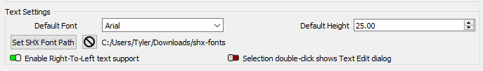 Ref-Text-Settings