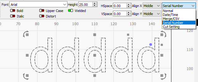 Using Variable Text in LightBurn